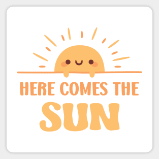 Cute Sun Here Comes The Sun Magnet